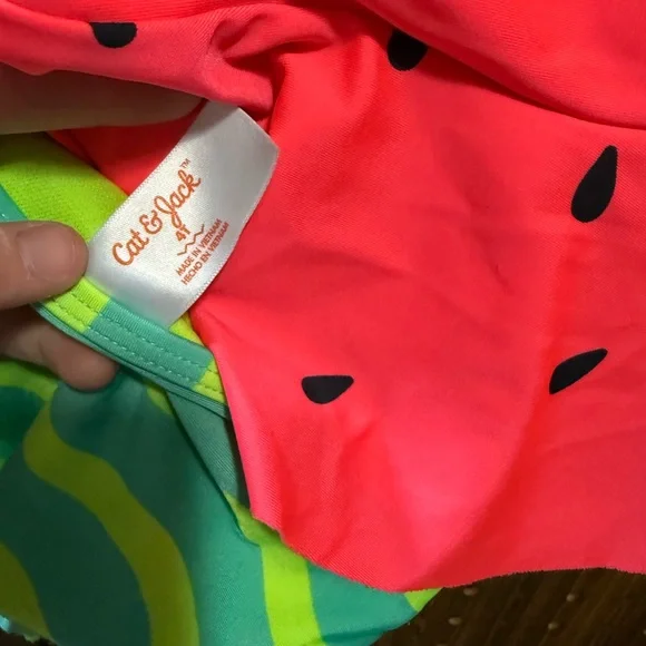 Watermelon Kids Swim Set NWOT - Picture 4 of 4
